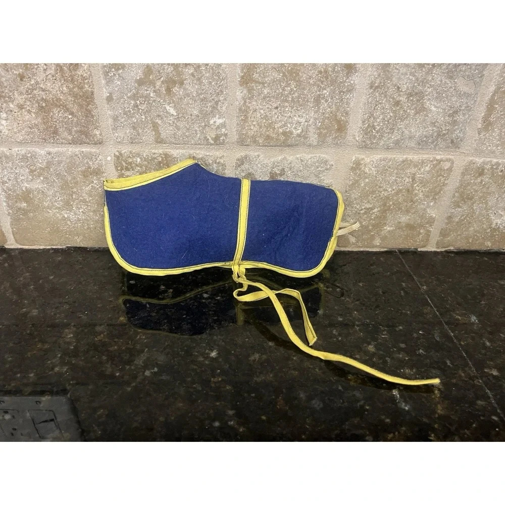 Breyer Horse Blue & Yellow Felt Blanket Traditional Size Clydesdale Foal
